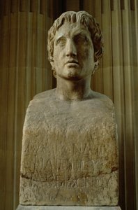 Alexander de Grote (356-323 v.Chr.) door Lysippos (attributed to)