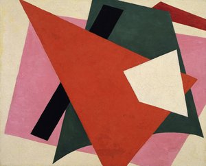 Architectonisch Schilderij door Lyubov Sergeevna Popova