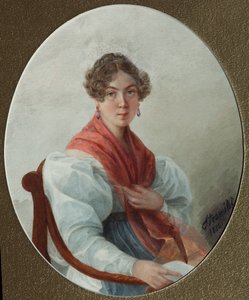 Portret van N.A. Vasilyeva, 1835