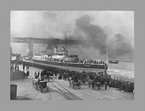HMS Victoria in Newcastle-On-Tyne, ca. 1887
