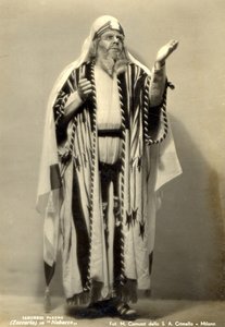 Tancredi Pasero als Zaccaria in Verdi