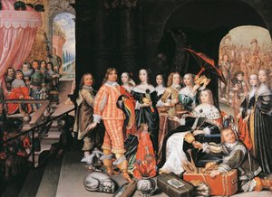 De familie van de Grote Keurvorst Frederik Willem van Brandenburg door M Czwiczk