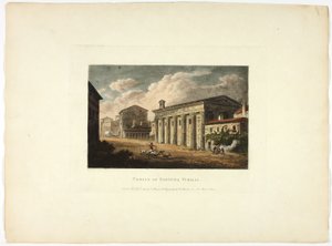 Tempel van Fortuna Virilis, plaat vierendertig van de Ruïnes van Rome
