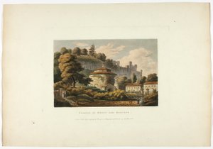 Tempel van Remus en Romulus, plaat zestien van de Ruïnes van Rome