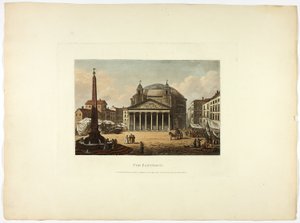 Het Pantheon, plaat zesentwintig van de Ruïnes van Rome