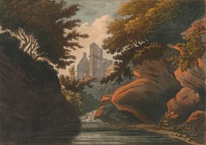 Rosline Kasteel, 1800 door M. Merigot