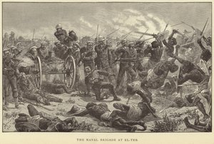 De marinebrigade bij El-Teb door M. Schonberg