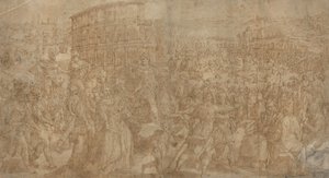 Een Romeinse triomf door Maarten de Vos