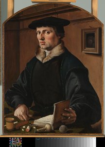 Portret van een man, mogelijk Pieter Gerritsz Bicker