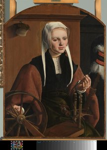 Portret van een Vrouw, mogelijk Anne Codde