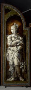 Margaretha van Antiochië door Maarten van Heemskerck
