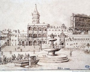 Rome door Heemskerke door Maarten van Heemskerk