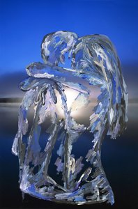 Blauwe geliefden door Madeleine Gross