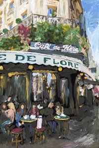 Café De Flore, 2019 door Madeleine Gross