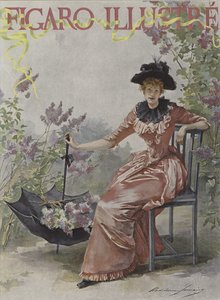 Omslag van Le Figaro Illustre, mei 1891