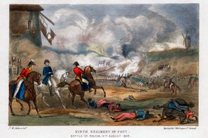 Negende Regiment Voetvolk, Slag bij Roleia, Portugal, 17 augustus 1808