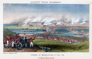 Drieënzeventigste Regiment, Bestorming van Seringapatam, India, 4 mei 1799