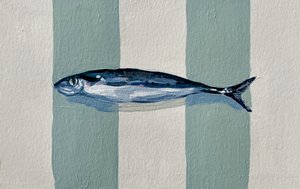 Blauwe visstrepen
