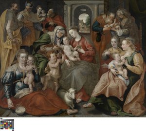 De familie van Sint Anna