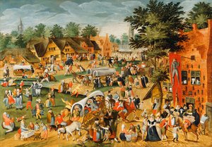 Het feest van Sint Joris door Maerten van Cleve