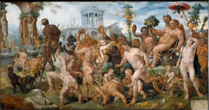 Triomftocht van Silene door Maerten van Heemskerck