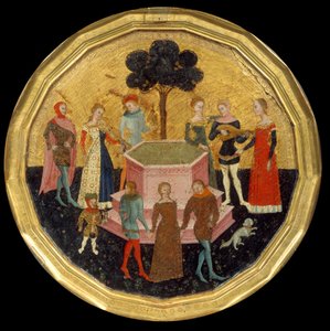 De tuin van de liefde, c.1370