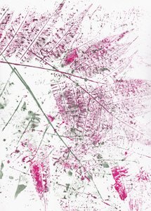 Abstracte varenbladeren