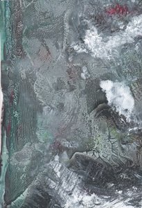 Donkere abstracte stroming