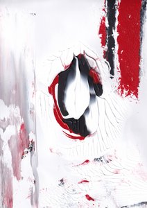 Opvallende abstracte stroming door Maira Ribena