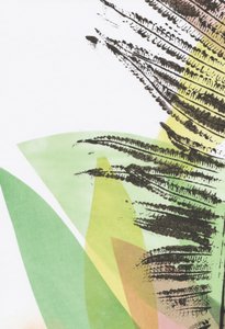 Levendige abstracte bladeren door Maira Ribena
