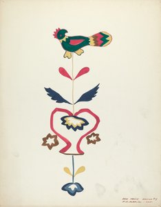 Ontwerp uit een voorgesteld portfolio door Majel G. Claflin