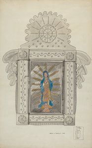 Tin Nicho met Guadalupe Bulto door Majel G. Claflin