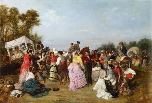 Bij de bedevaart van Torrijos door Manuel Cabral y Aguado Bejarano