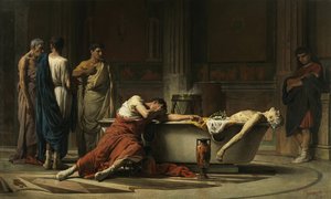 De dood van Seneca, 1871