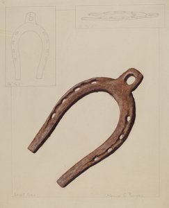 Muilezel Schoen, ca. 1937 door Manuel G. Runyan