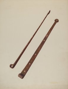 Strap Scharnieren, ca. 1939 door Manuel G. Runyan