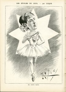 Illustratie van Manuel Luque in La Caricature (1880) door Manuel Luque