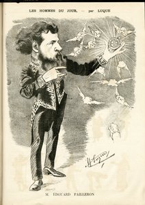 Illustratie door Manuel Luque in La Caricature (1880) door Manuel Luque