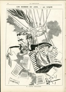 Illustratie door Manuel Luque (1854-1919) in La Caricature (1880) door Manuel Luque