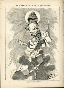Illustratie door Manuel Luque (1854-1919) in La Caricature (1880)