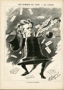 Illustratie van Manuel Luque voor de Omslag van La Caricature (1880) door Manuel Luque