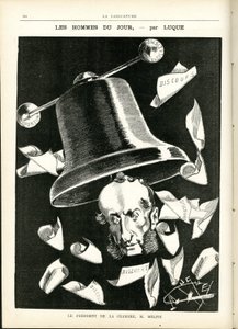 Illustratie van Manuel Luque in La Caricature (1880)