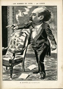 Illustratie van Manuel Luque in La Caricature (1880) door Manuel Luque