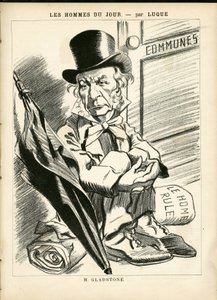 Illustratie van Manuel Luque in La Caricature (1880) door Manuel Luque