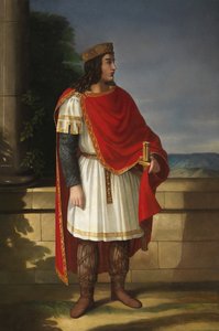Suintila, Visigotische koning, midden 19e eeuw door Manuel Miranda y Rendón