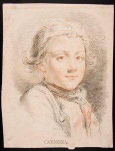 Portret van een Jongen door Manuel Salvador Carmona