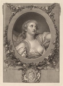 Het tedere verlangen door Manuel Salvador Carmona after Jean Baptiste Greuze