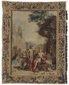 Bacchus en Ariadne door Manufacture Royale des Gobelins