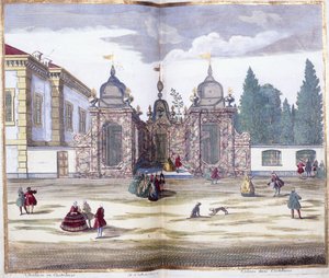 Volier dans Castellazo, 1743 door MarcAntonio dal Re