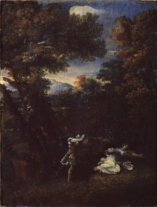 Cephalus en Procris door Marcantonio Franceschini